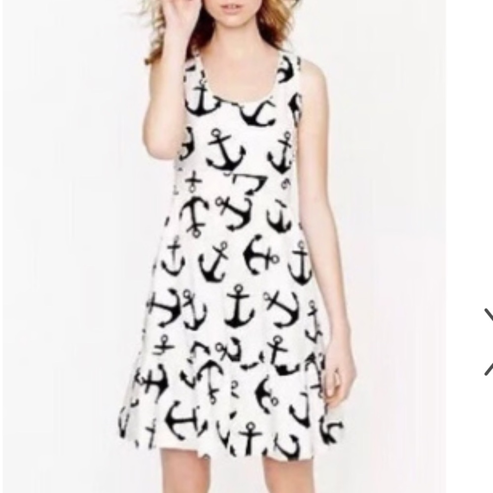 JCrew ‘Dizzy Anchor Dress’ size 8